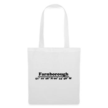 Coordonnées de Farnborough - Sac en tissu - blanc - Devant