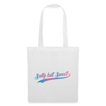 Salé mais sucré 15 - Sac en tissu - blanc - Devant