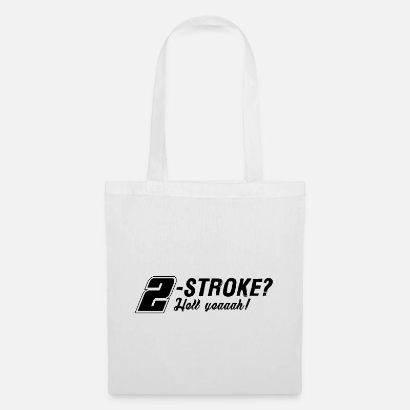 Two-stroke love 2-stroke 2-stroke engine - Tote Bag - white