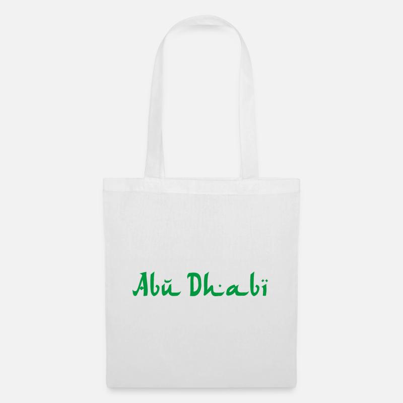 ABU DHABI - Sac en tissu - blanc