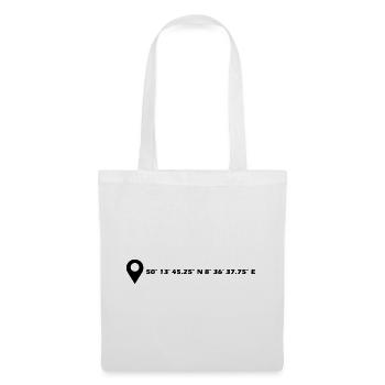 Bad Homburg vor der Höhe coordinates - Tote Bag - white - Front