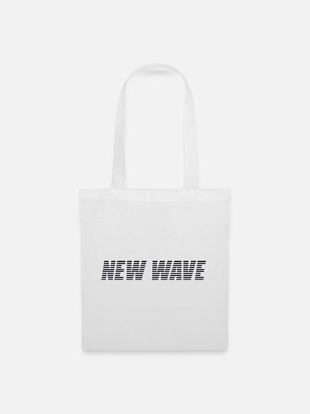 New Wave - Stoffbeutel - Weiß