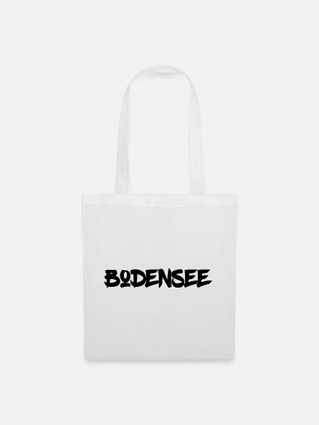Bodensee - Süddeutschland - Österreich - Schweiz - Stoffbeutel - Weiß
