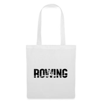 Sports nautiques d'aviron - Sac en tissu - blanc - Devant