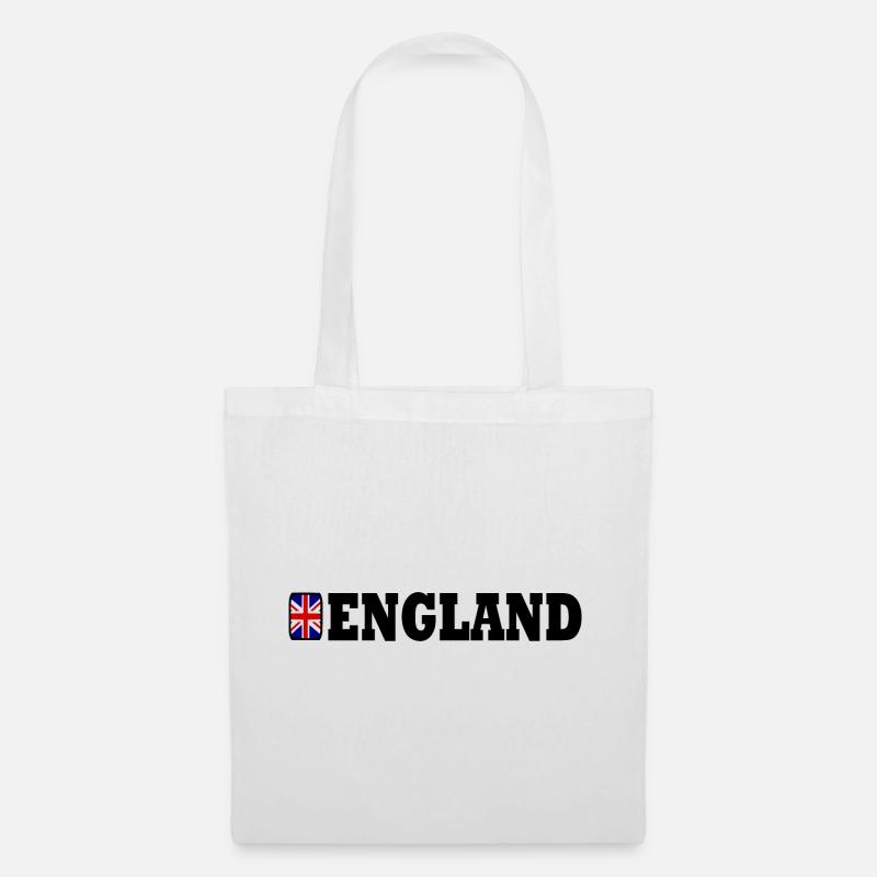 Union Jack - Tote Bag - white