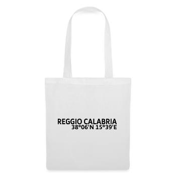 Reggio Calabria coordinates - Tote Bag - white - Front