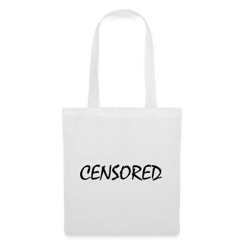 censored - Tote Bag - white - Front