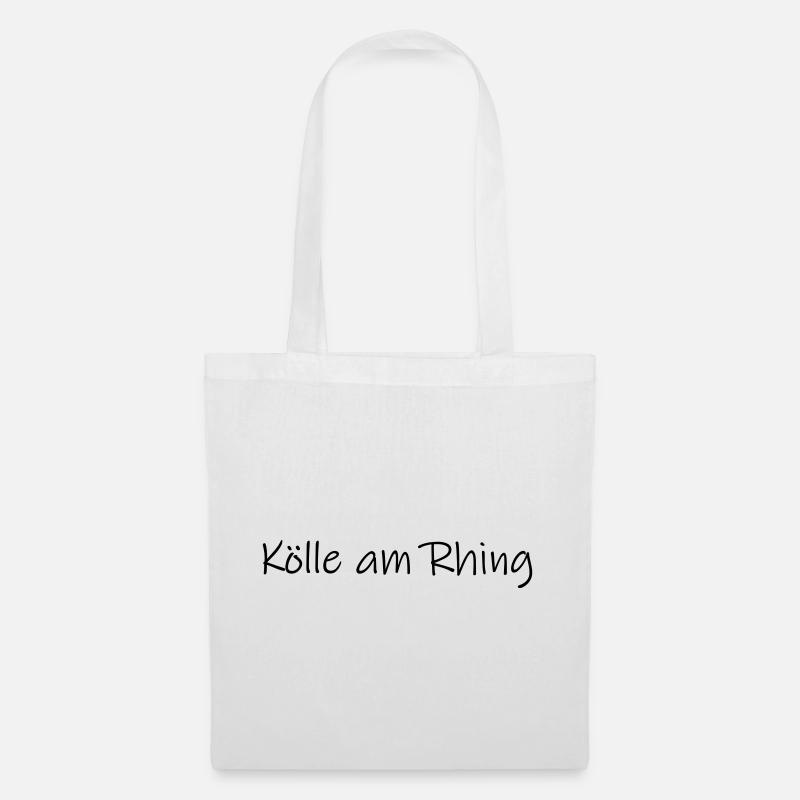 Kölle am Rhing - Stoffbeutel - Weiß
