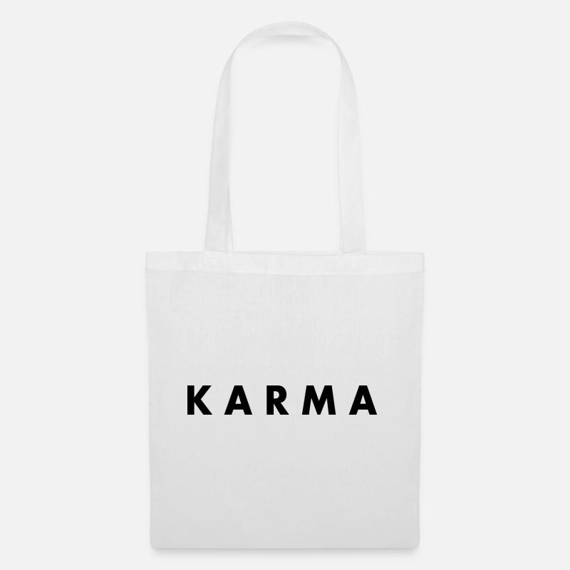 Karma - Stoffbeutel - Weiß