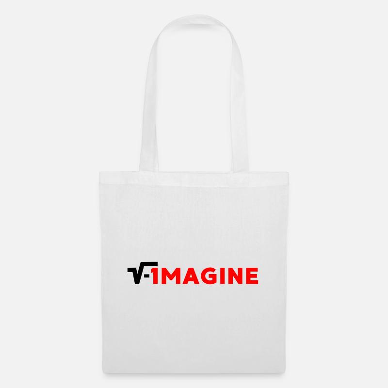 Imagine - Stoffbeutel - Weiß