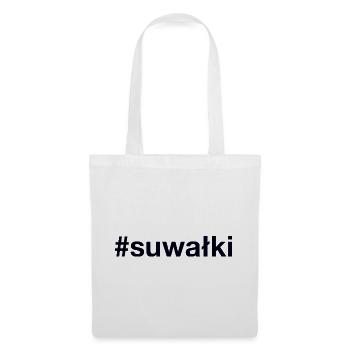 Hashtag Suwalki Polska Pologne - Sac en tissu - blanc - Devant