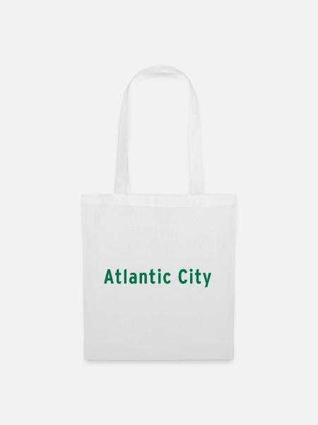 Atlantic City - Stoffbeutel - Weiß