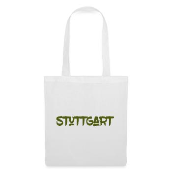 Stuttgart - Baden-Württemberg - Neckar Killesberg - Stoffbeutel - Weiß - Vorne
