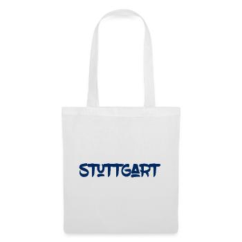 Stuttgart - Baden-Württemberg - Neckar Killesberg - Stoffbeutel - Weiß - Vorne
