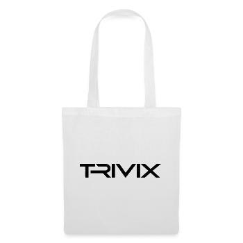 TRIVIX Offizielles Merchandise | Elektronische Musik - Stoffbeutel - Weiß - Vorne