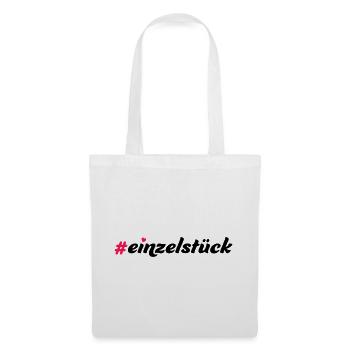 Einzelstück - Stoffbeutel - Weiß - Vorne