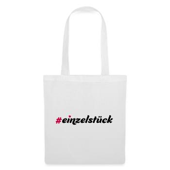 Einzelstück - Stoffbeutel - Weiß - Vorne
