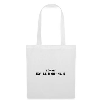 Wages Coordinates - Tote Bag - white - Front