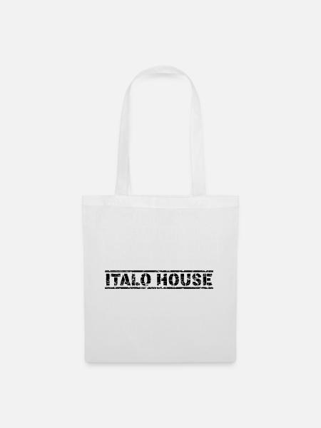 Italo House - Stoffbeutel - Weiß