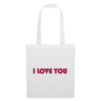 LOVE. COUPLE. JUST MARRIED. bachelorette party. SAINT VALENTINE. - Tote Bag - white - Front
