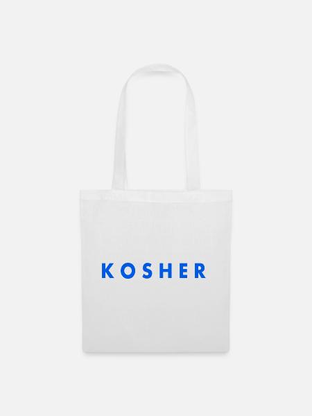 Kosher - Stoffbeutel - Weiß