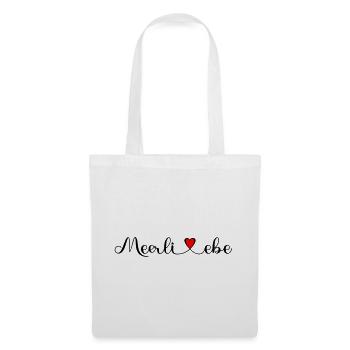 Meerliebe - Geschenke für Freunde und Familie - Stoffbeutel - Weiß - Vorne