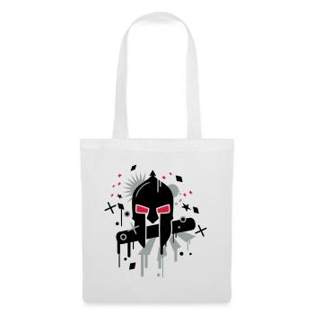 Spartan helmet - Tote Bag - white - Front