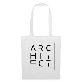 ARCHITECT - Stoffbeutel - Weiß - Vorne