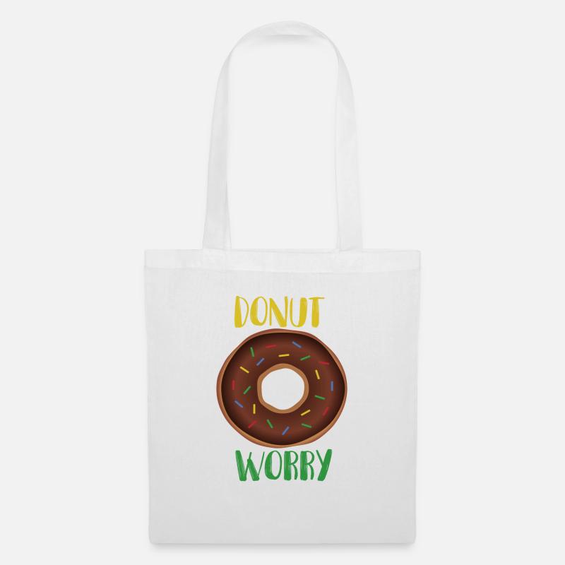Donut worry - Tote Bag - white