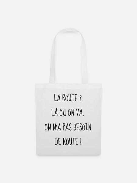 Cinéma / Citation / Série télé / Geek - Sac en tissu - blanc