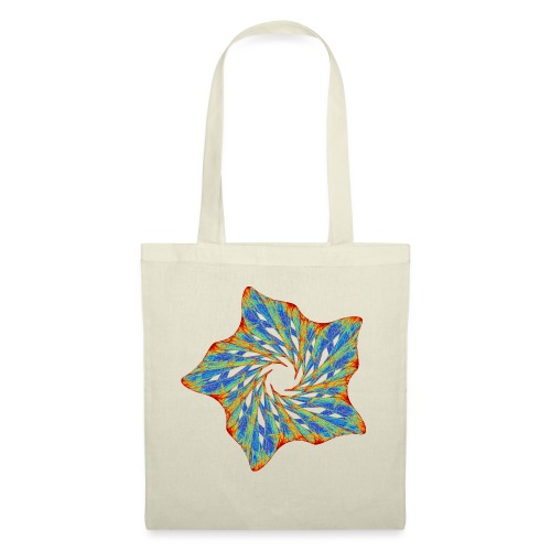 Colorful starfish with thorns 9816j - Tote Bag