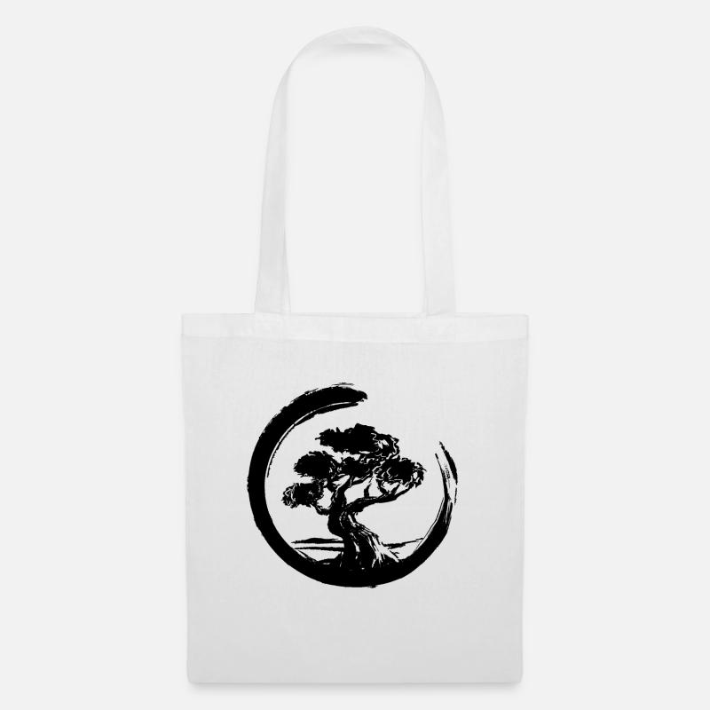 Bonsai - Stoffbeutel - Weiß