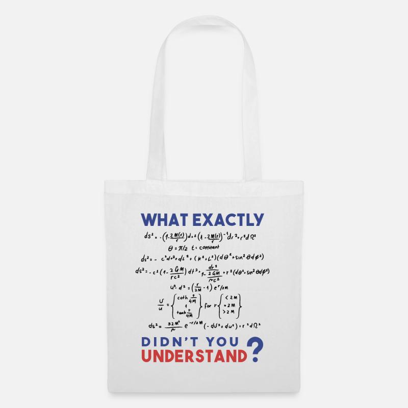 Physics formula Joke - Tote Bag - white