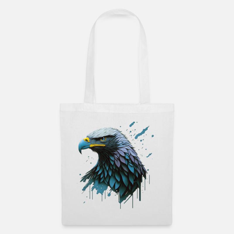 Entfessle die Majestät: Adler - Stoffbeutel - Weiß