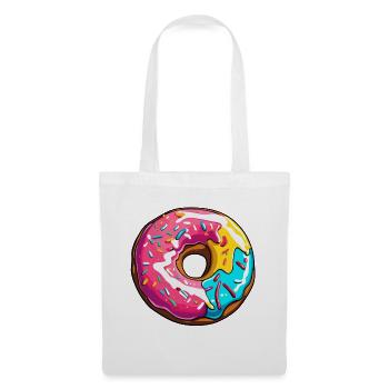 Donuts / Candy / Frosting / Dessert / Pastry - Tote Bag - white - Front