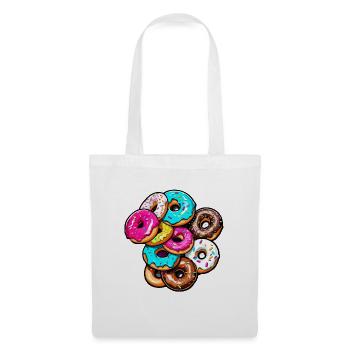 Donuts / Candy / Frosting / Dessert / Pastry - Tote Bag - white - Front