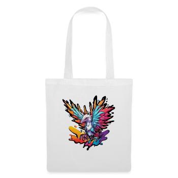 Phoenix / Bird / Animal / Mythical Creature / Fire - Tote Bag - white - Front