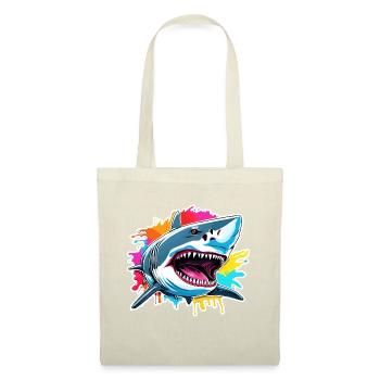 Requin / Faune / Sous-marin / Mer / Océan - Sac en tissu - nature - Devant
