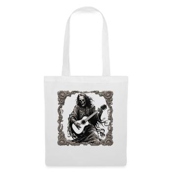 Rock n roll / Guitar / Music / Instrument - Tote Bag - white - Front