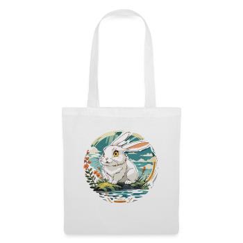Anime / Bande dessinée / Japonais / Animation / Dessin animé - Sac en tissu - blanc - Devant