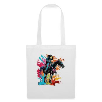 Cowboy / Wild West / Desert / Lasso / Rodeo - Tote Bag - white - Front