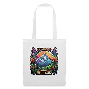 Mountain / Alps / Summit / Nature / Forest / Rock - Tote Bag - white - Front