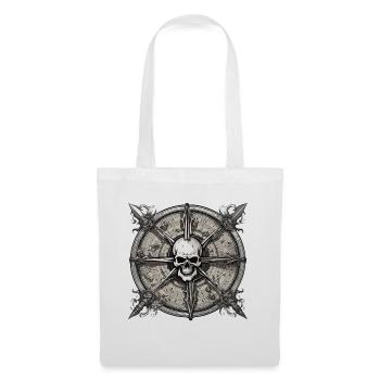 Compass / Cardinal Direction / Travel / Survival - Tote Bag - white - Front