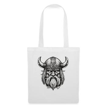 Wikinger / Thor / Odin / nordisch / keltisch - Stoffbeutel - Weiß - Vorne