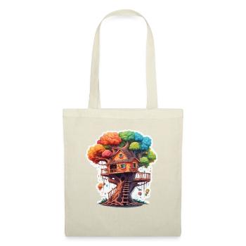 Treehouse / Treetop / Treehouse / Adventure - Tote Bag - nature - Front