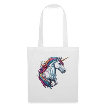 Unicorn / mythical creatures / fairy tales / magic / glitter - Tote Bag - white - Front