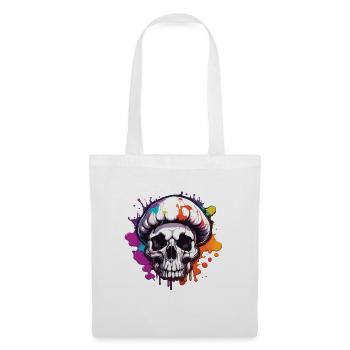 Mushroom / Mushroom / Meadow / Forest / Goa / Psy - Tote Bag - white - Front