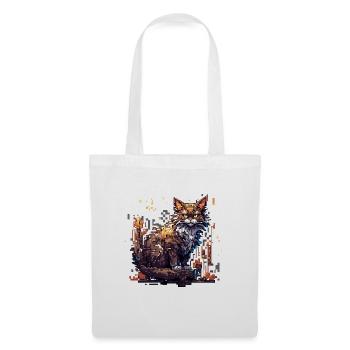 Cat / Animal / Pet / Kitty / Meow / Fur - Tote Bag - white - Front