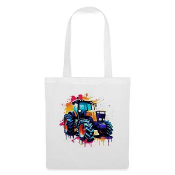 Tractor / Agriculture / Farmer / Field Work - Tote Bag - white - Front