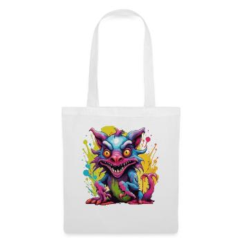 Chupacabra / Sucking Creature / Monster /Spain - Tote Bag - white - Front